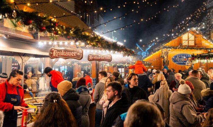 Head to a local festive bazaar this winter season