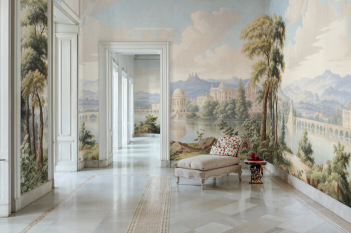 Apuila Panorama Wall Mural, Feathr Apuila Panorama Wall Mural, Feathr