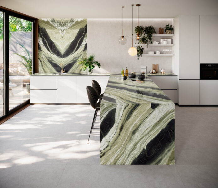 Jade Green marble, Coverlam / Tile of Spain Jade Green marble, Coverlam / Tile of Spain