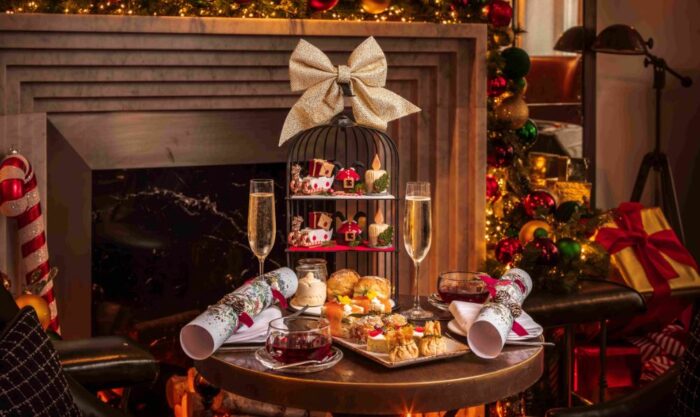 lanes of london festive afternoon tea
