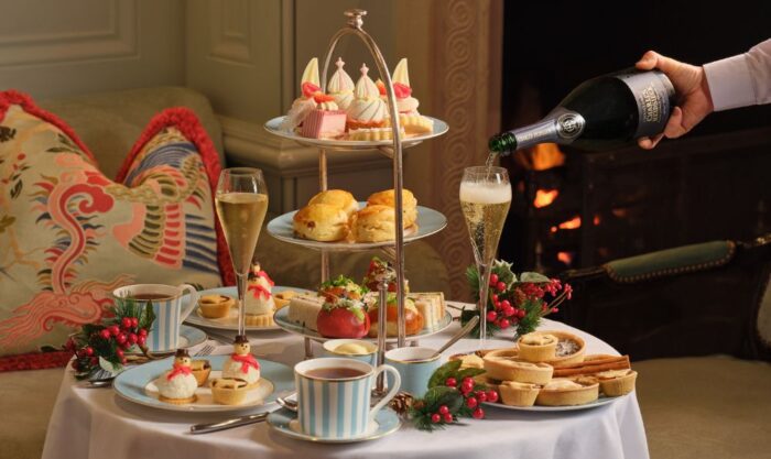 the kensington festive afternoon tea