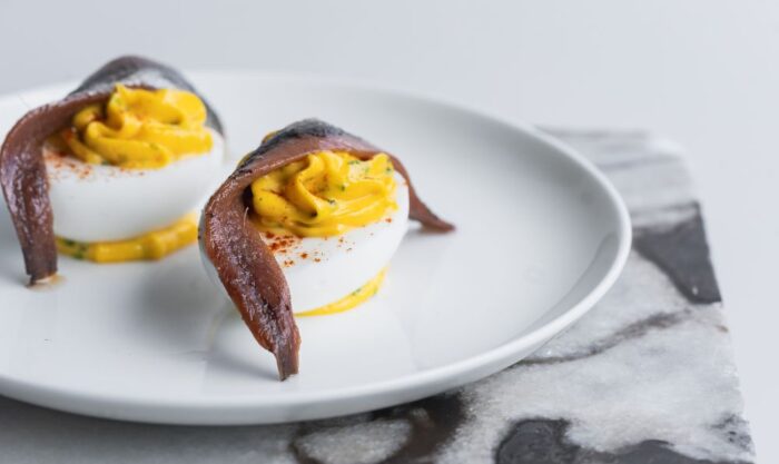 huevos rellenos