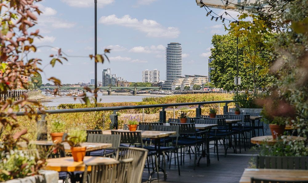 the waterfront