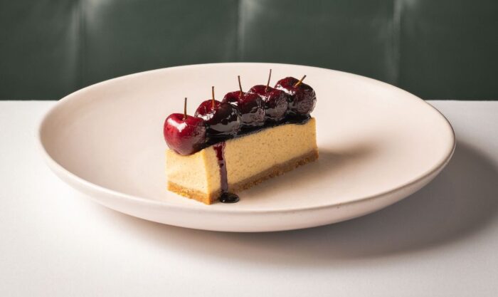 Michelin-starred Trinity's impressive dessert